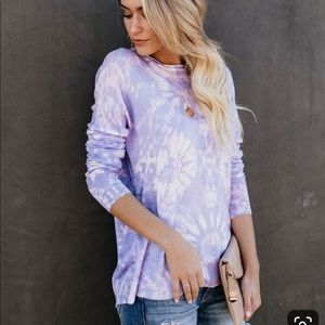 Vici tie dye lightweight shirt